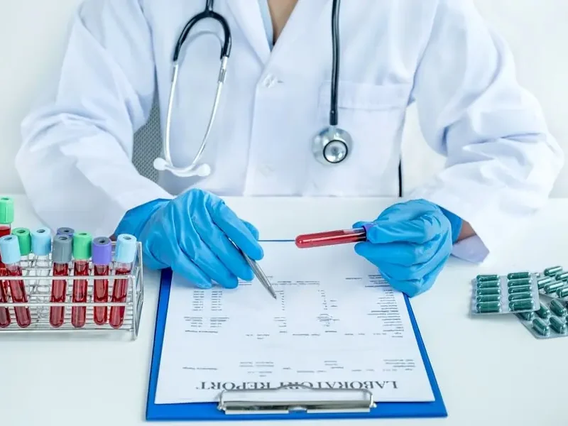 blood test result